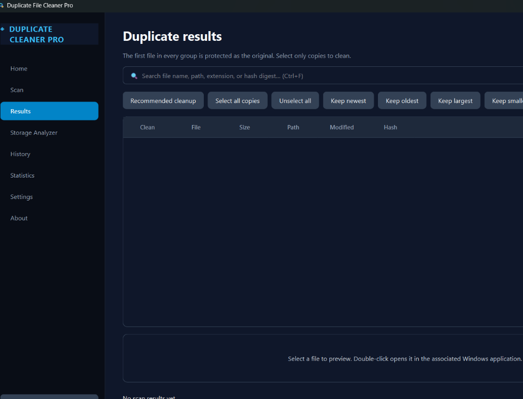 Duplicate File Cleaner Pro screenshot 2